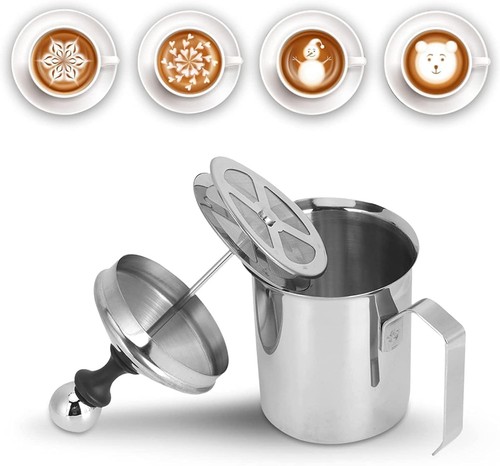 Milk frother 400ml - frother,, 400ml/14oz
