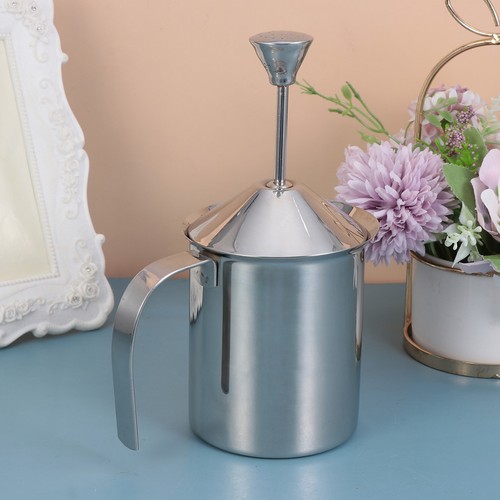 Milk foamer stainless steel - milk,