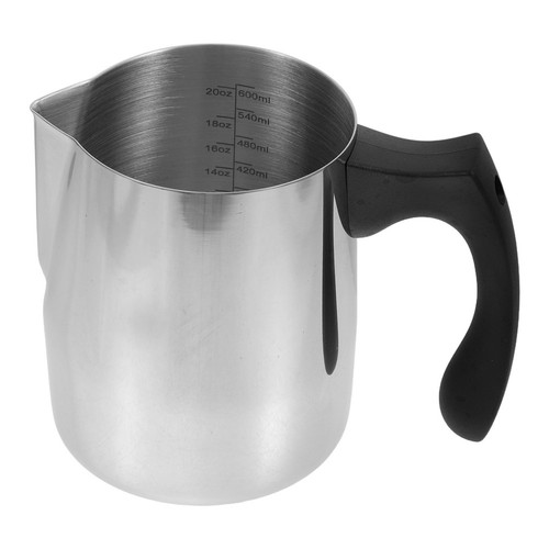 Silver reusable milk frothing - silver,