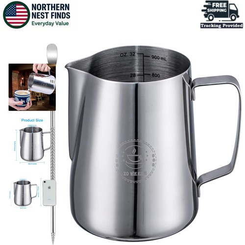 Versatile milk frothing jug - versatile,